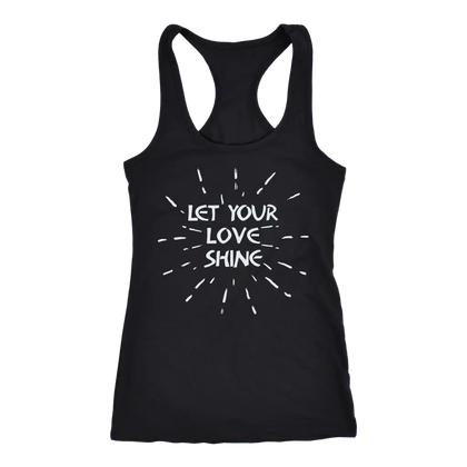 Next Level Racerback Tank / Black / XS