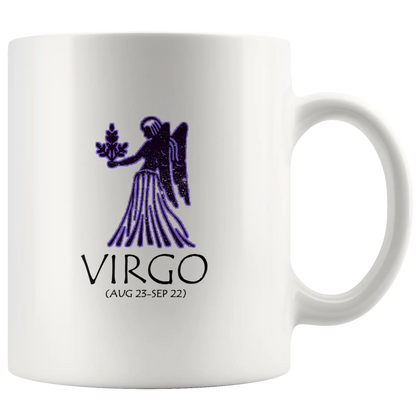 Virgo Horoscope Mug White