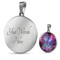 Coded Translation Sacred Geometry Round Necklace