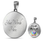 It Is Well With My Soul Round Necklace