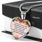 A Mother's Love For Her Child Heart Necklace