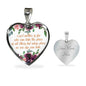 A Mother Is She Who Can Take The Place Heart Necklace