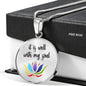 It Is Well With My Soul Round Necklace