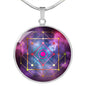 Coded Translation Sacred Geometry Round Necklace