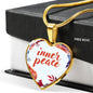 Inner Peace Heart Necklace