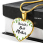 World's Best Mother Heart Necklace