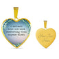 A Mother's Arms Are More Comforting Than Anyone Else's Heart Necklace