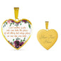 A Mother Is She Who Can Take The Place Heart Necklace