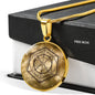 Golden Temple Sacred Geometry Round Necklace