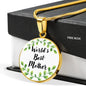 World's Best Mother Round Necklace
