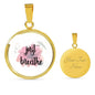 Just Breathe Round Necklace