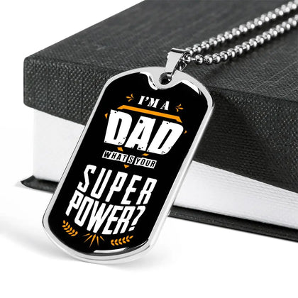 Military Chain (Silver) / No