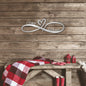 Infinity Sign Containing Names, Personalized Metal Infinity Sign, Infinity Metal Sign, Infinity Sign Name, Infinity Sign Metal newlywed gift