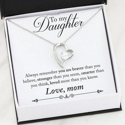 Forever Love Necklace with Box Insert