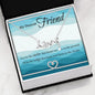 Scripted Love Necklace - MyDearestFriend-HeartKnot