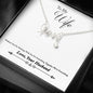 Scripted Love Necklace - wife 3