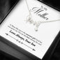 Scripted Love Necklace - From Son To Mother