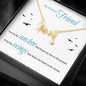 Scripted Love Necklace - MyDearestFriend-Seagulls