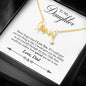 Scripted Love Necklace - From Dad To Daughter 2