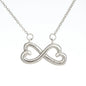 Infinity Hearts Necklace - Guardian Angel
