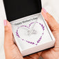Mother's Day Infinity Necklace l Card Style One