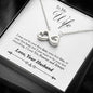 Infinity Hearts Necklace - wife 4