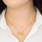 Mother's Day Infinity Necklace l Card Style One