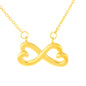 Infinity Hearts Necklace - Guardian Angel
