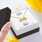 Infinity Hearts Necklace - I'll Hold You In My Heart