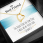 Infinity Hearts Necklace - MyBestFriend-Tide