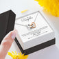 Interlocking Hearts Necklace - From Dad To Daughter 1