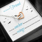 Interlocking Hearts Necklace - MyDearestFriend-Seagulls