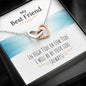 Interlocking Hearts Necklace - MyBestFriend-Tide