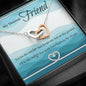 Interlocking Hearts Necklace - MyDearestFriend-HeartKnot
