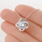 Husband And Wife, The Love Knot Necklace for Wife, Birthday Gift, Girlfriend Gift, Mothers Day