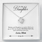 Love Knot Necklace - From Mom To Daughter 1