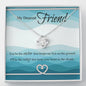 Love Knot Necklace - MyDearestFriend-HeartKnot