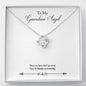 Love Knot Necklace - Guardian Angel