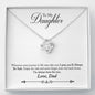 Love Knot Necklace - From Dad To Daughter 1