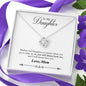 Love Knot Necklace - From Mom To Daughter 1