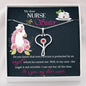 My Dear NURSE Sister , Adorable Stethoscope Necklace