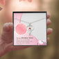 To My NURSE WIFE , Adorable Stethoscope Necklace