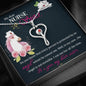 My Dear NURSE Sister , Adorable Stethoscope Necklace