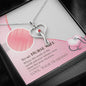 To My NURSE WIFE , Adorable Stethoscope Necklace