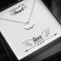 Sweetest Hearts Necklace - A piece of my heart