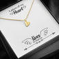 Sweetest Hearts Necklace - A piece of my heart