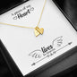 Sweetest Hearts Necklace - A piece of my heart