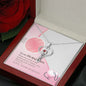 To My NURSE WIFE , Adorable Stethoscope Necklace