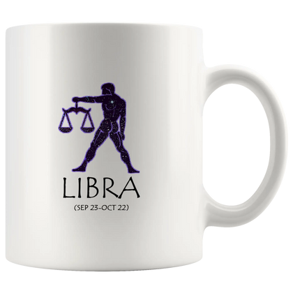 Libra Horoscope Mug White