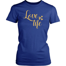 Love Life District Womens Shirt